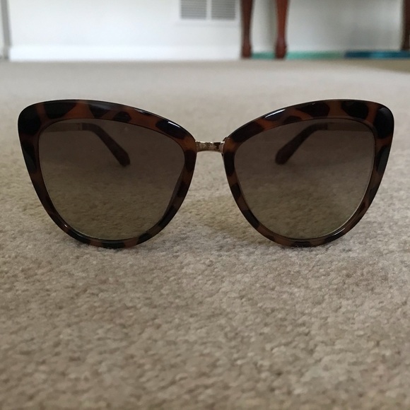 Kate Spade Cissy Tortoise Shell Cat-Eye Sunglasses KSNY - Picture 1 of 6